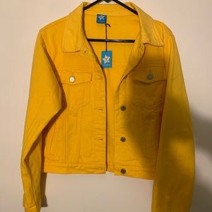 Emma chamberlain Yellow Jean Jacket